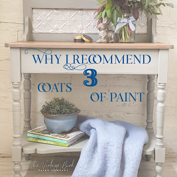 Vintage-Bird-Paint-Blog-Recommends-3-Coats-of-Paint