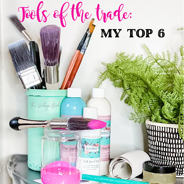 Furniture Painting 101 - Tools of the Trade