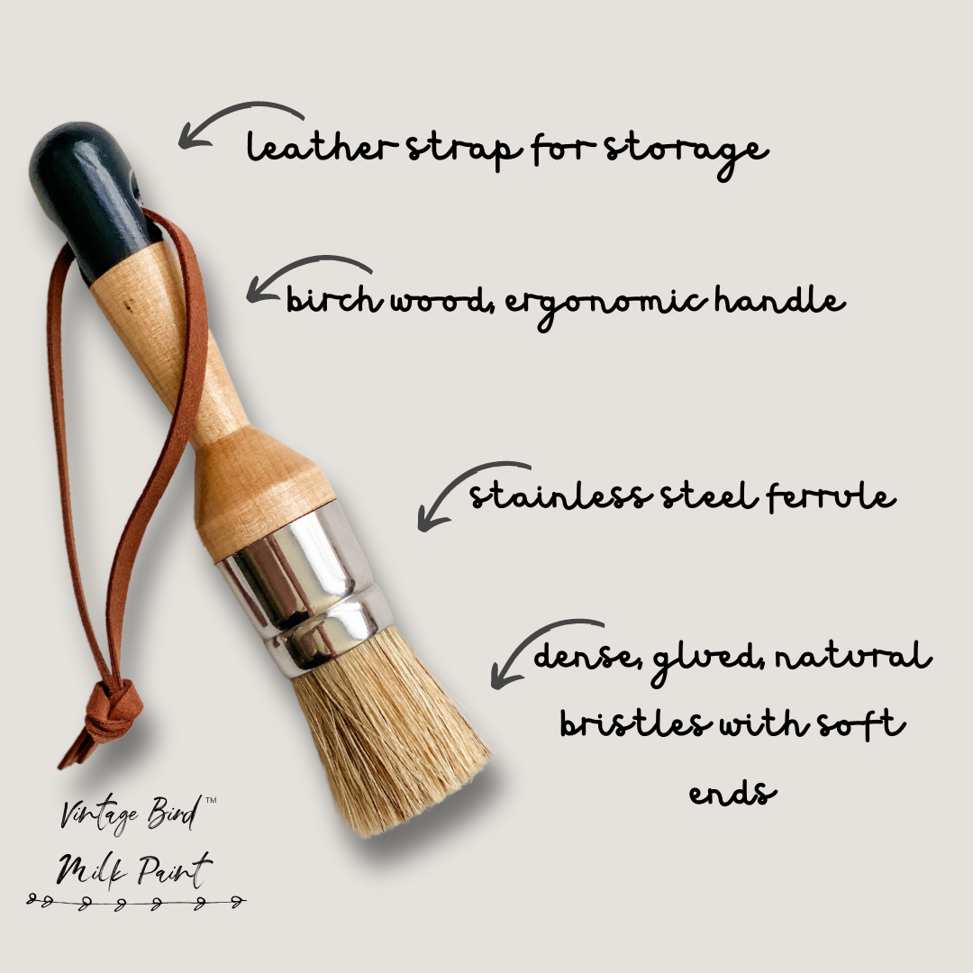 Small-round-natural-bristle-brush-for-use-with-wax-or-milkpaint-and-chalk-paint