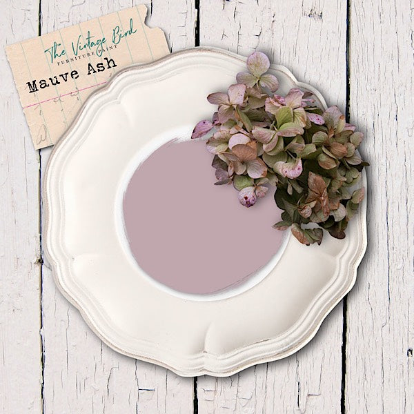 Mauve-Ash-Vintage-Bird-Furniutre-Paint