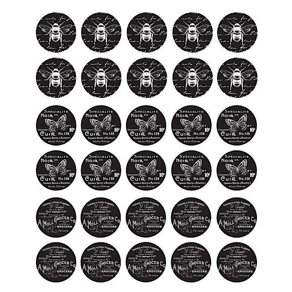 Redesign Decor Transfer - French Noir Knob Transfer
