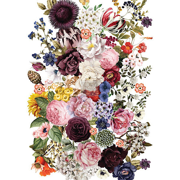 Redesign Decor Transfer - Wondrous Floral - Bird on the Hill Designs