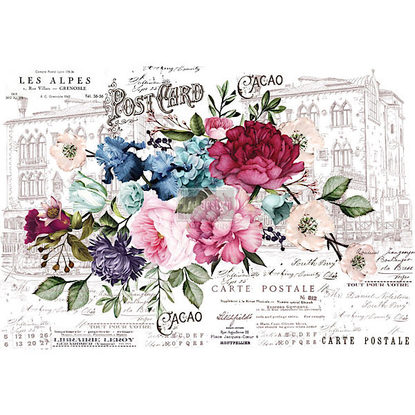 Redesign Decor Transfer - Imperial Garden - Bird on the Hill Designs