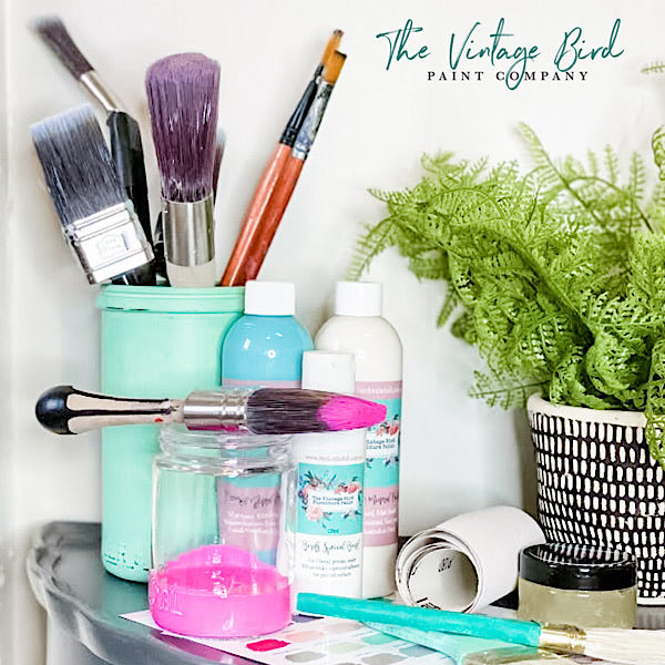 Furniture Painting 101 - Beginner’s Workshop - Bird on the Hill Designs