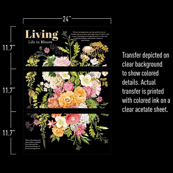 Redesign Decor Transfer - Life in Bloom
