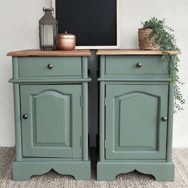comfrey-Vintage-Bird-Furniture-Paint-colour-bedside-tables-painted-by-for-the-love-of-flipping