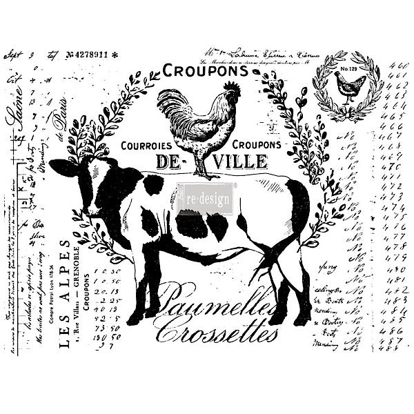 Redesign Decor Transfer - Farm Delights - Bird on the Hill Designs